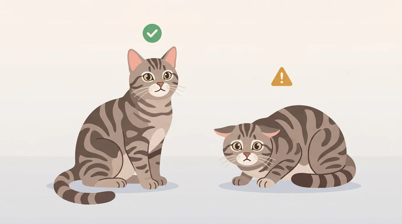 解説用イラスト: 気質を確認する