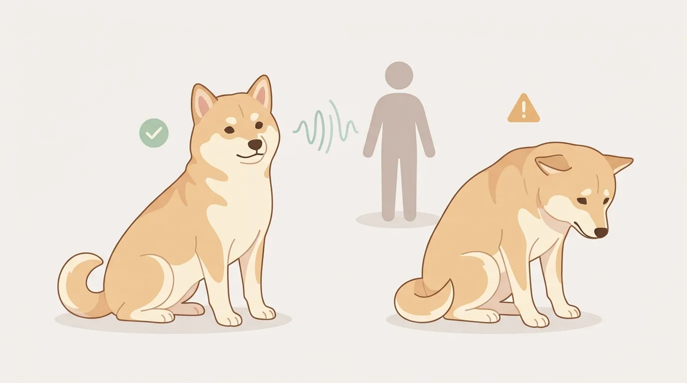 解説用イラスト: 確認氣質與社會化