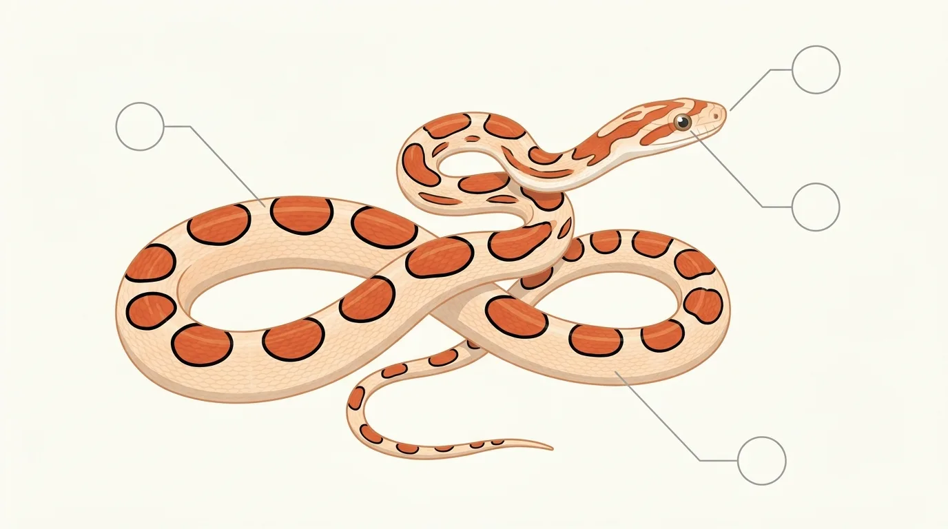 解説用イラスト: Corn Snake