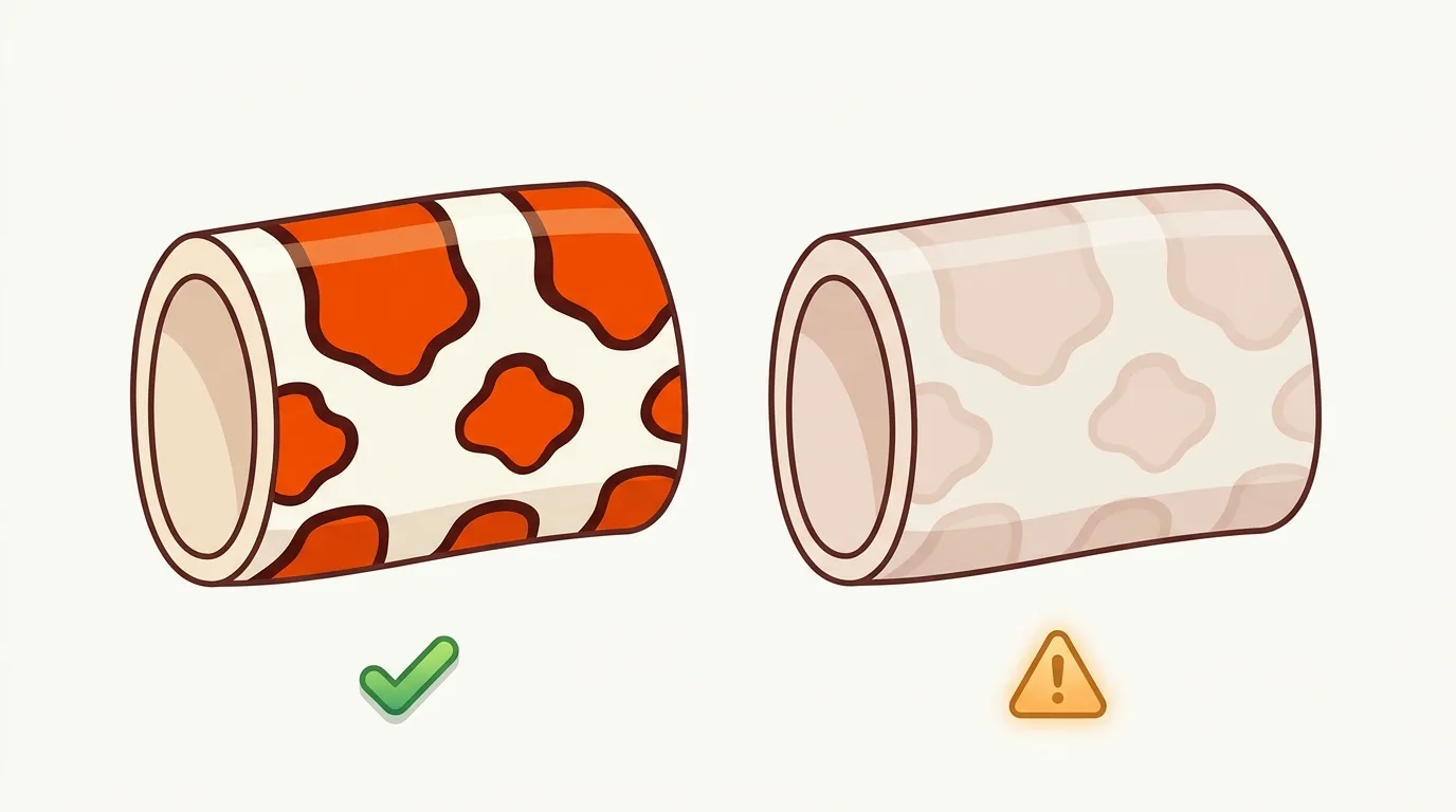 解説用イラスト: Verify the morph's coloration and patterning.