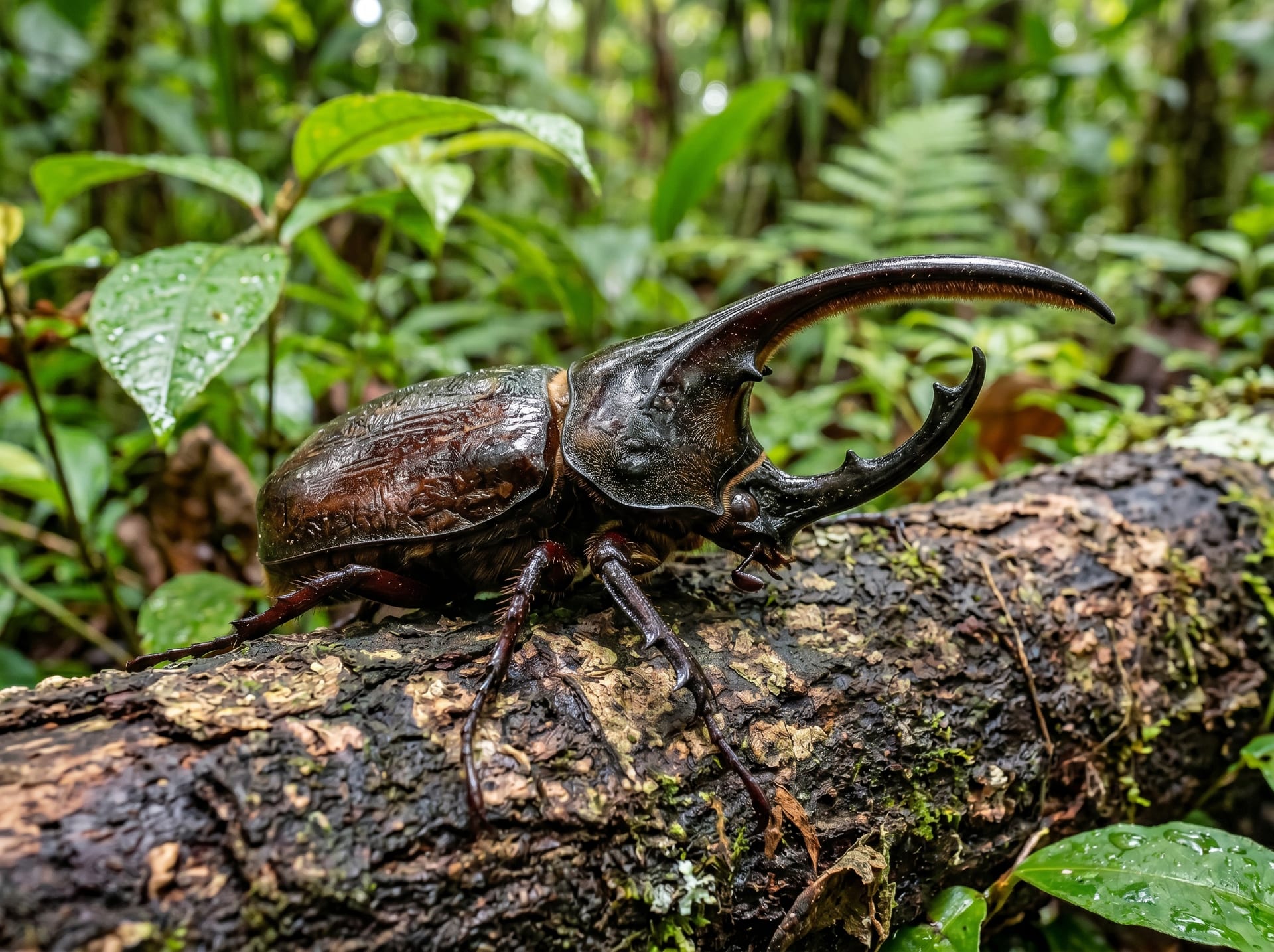 ネプチューンオオカブト（最大150mm・成虫6〜12ヶ月、幼虫2〜3年）の