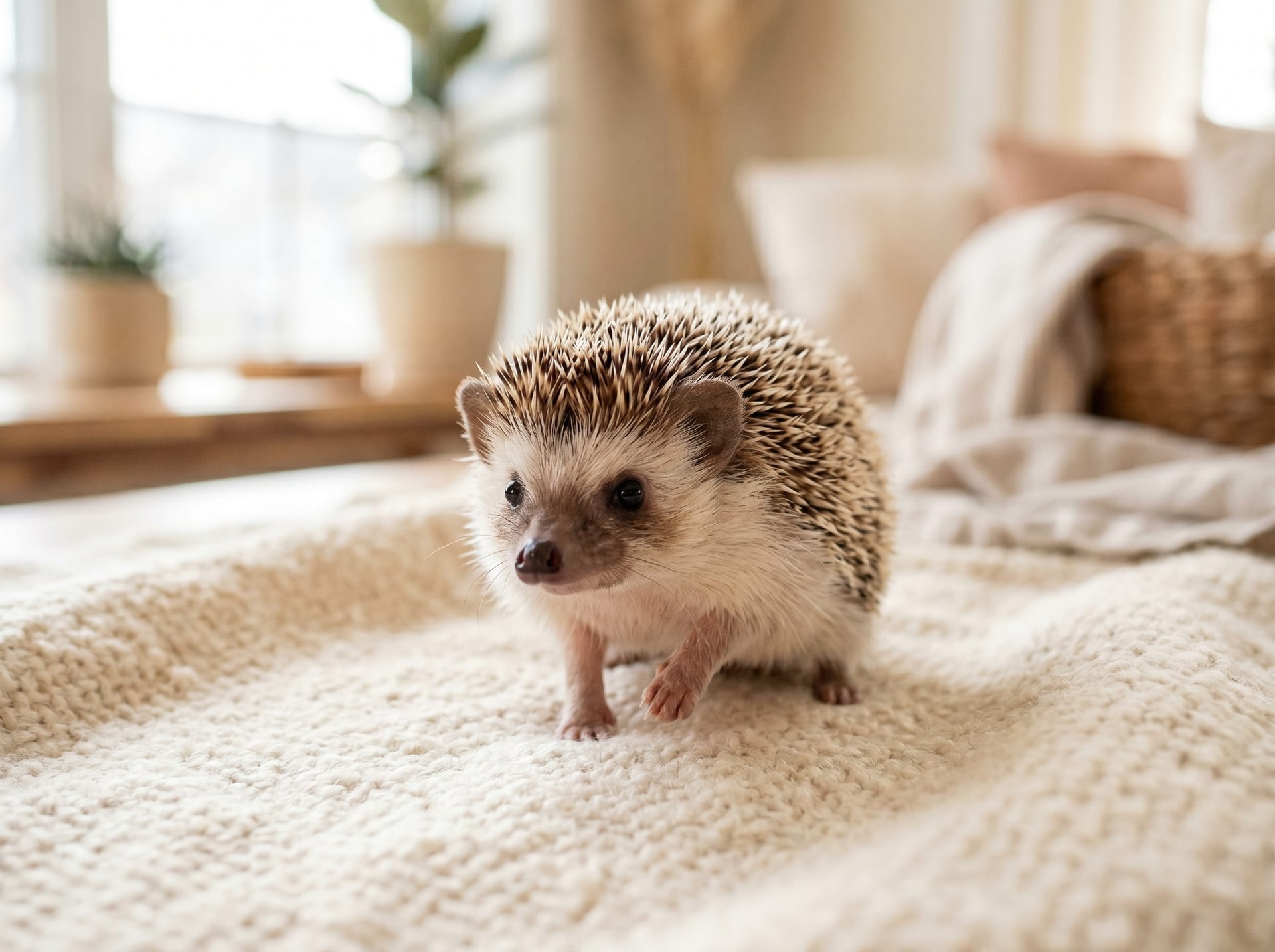 ヨツユビハリネズミ