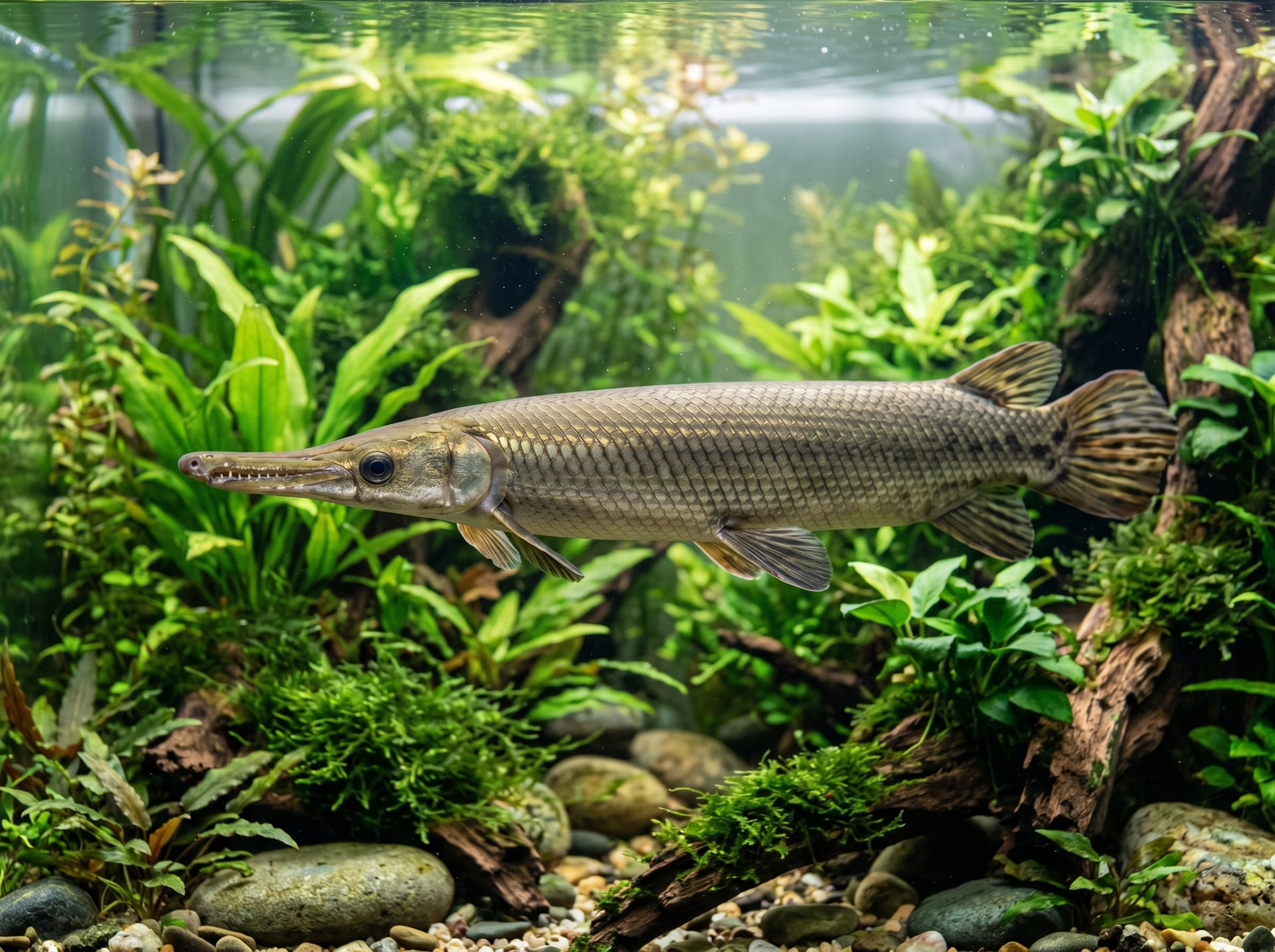 Ancient Fish (Gar / Butterflyfish)