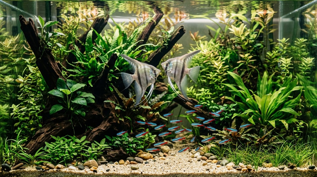 Complete Breeding Guide to Scalar Angelfish | Spawning Induction, Parental Egg Care, and Fry Rearing Process