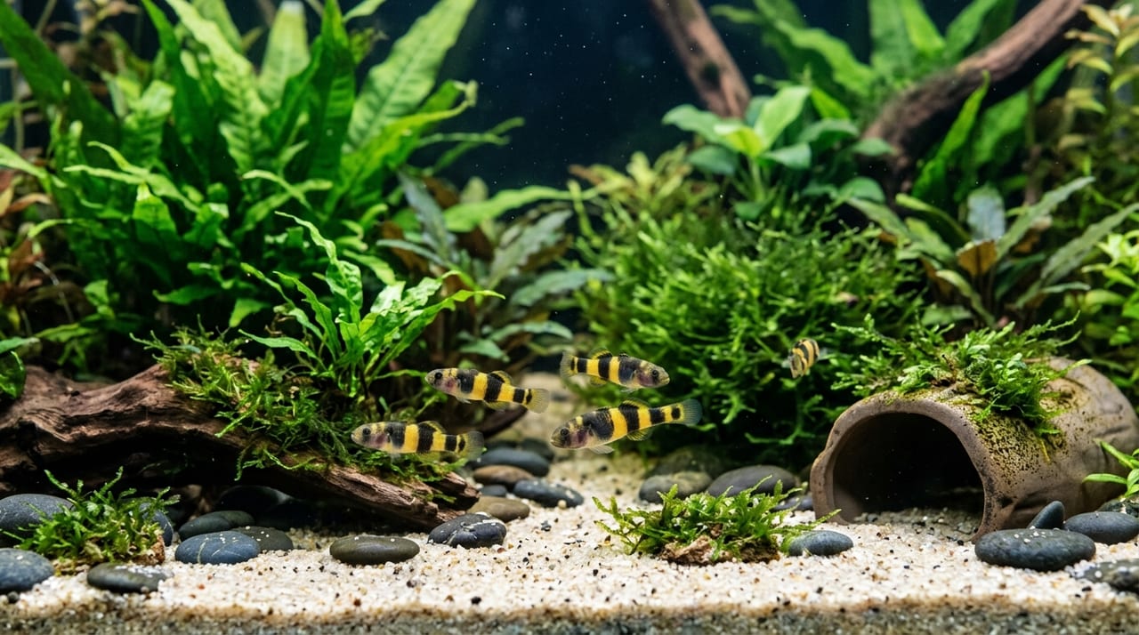 Complete Guide to Setting Up a Brackish Water Aquarium | Salinity and Care for Bumble Bee Goby and Monodactylus