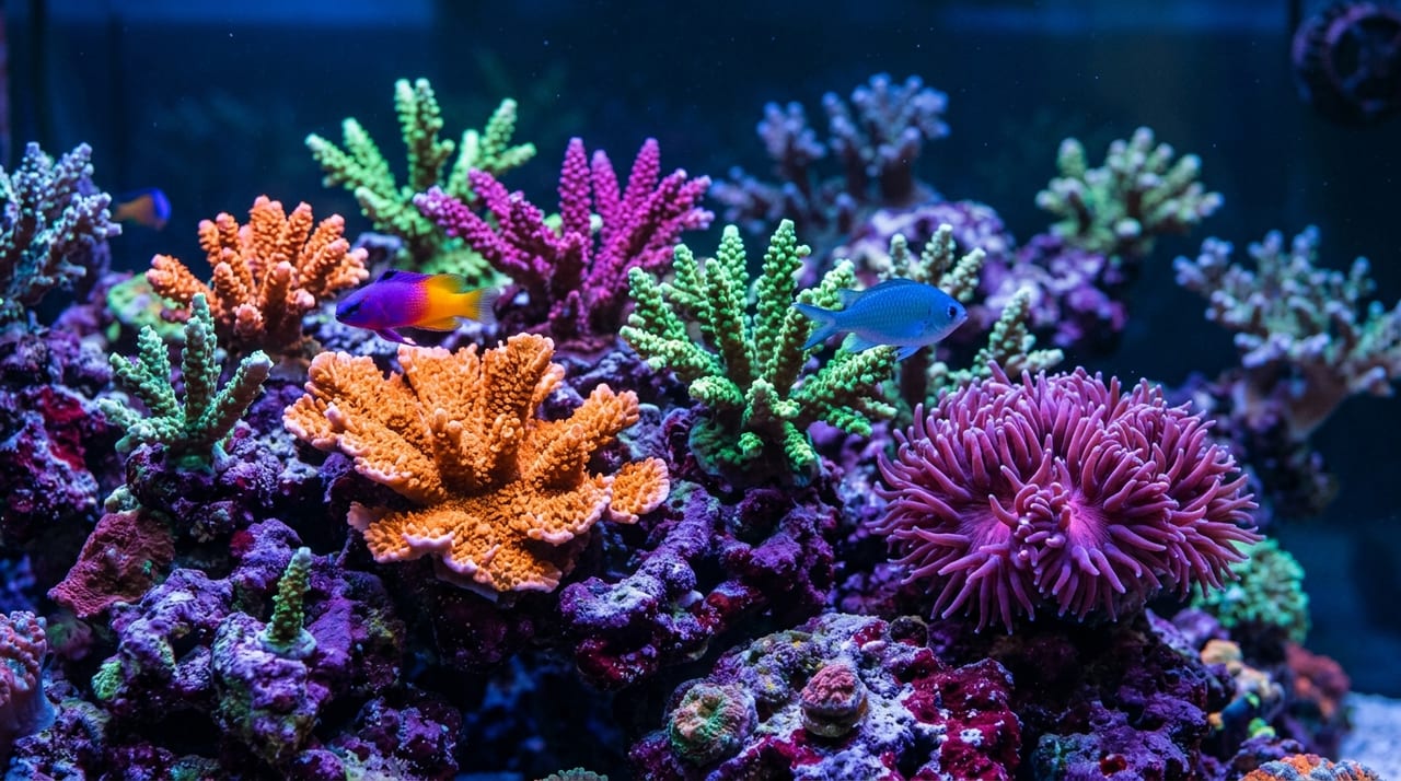 LED Light Schedule Optimization Guide for Coral Tanks | Setting Light Intensity, Spectrum, and Nighttime Darkness