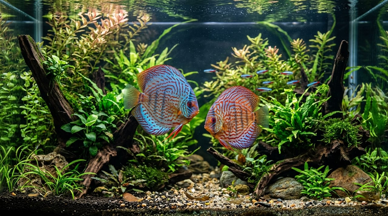 Discus Fish Breeding Guide: Pairing, Spawning, Fry Rearing, and the Parental Body-Fluid Feeding System