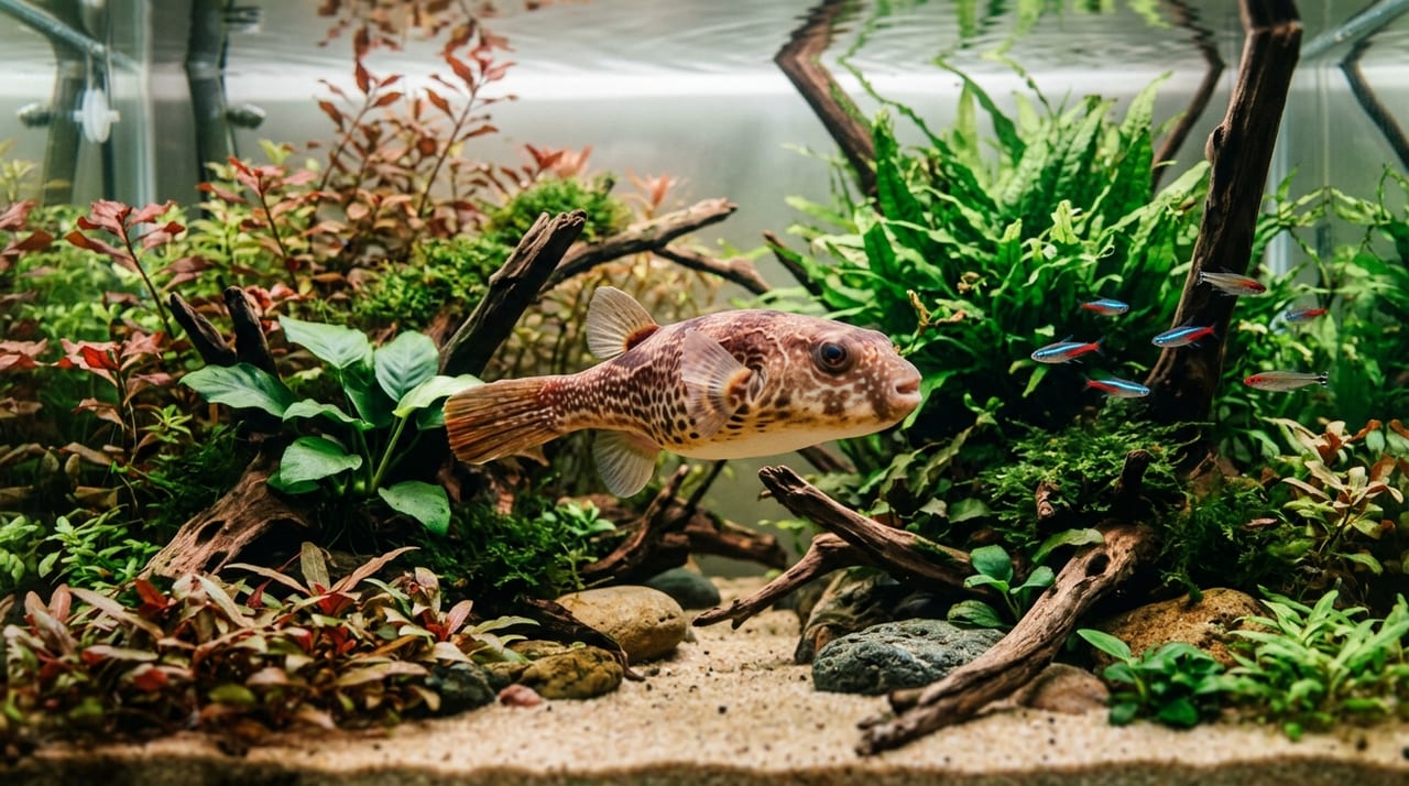 Fahaka Pufferfish & MBU Pufferfish Care Guide | Keeping Large Freshwater Pufferfish