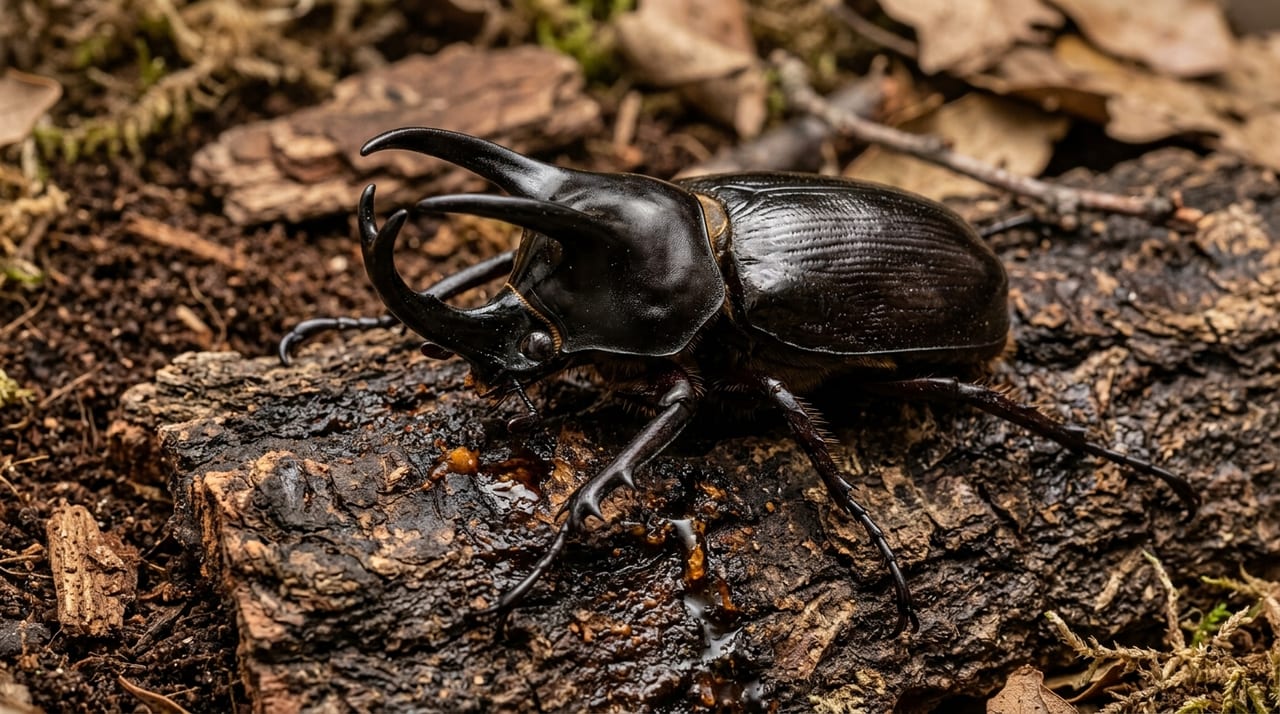 A Home Collecting, Breeding, and Care Guide for Japanese Rhinoceros Beetles | Collection Sites, Feeding, Egg-Laying Setups, and Larval Rearing Tips
