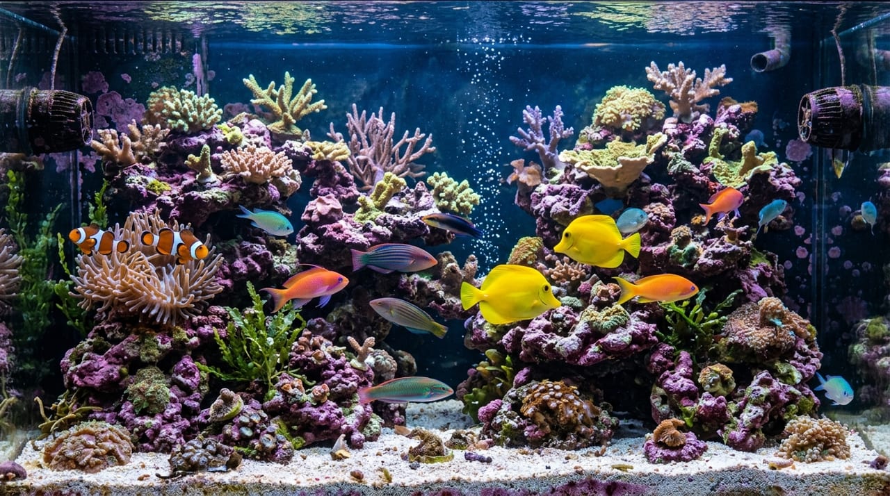 海水水槽へのコペポーダ定着・培養ガイド｜リフジウム活用とマンダリン・難餌付け魚への応用