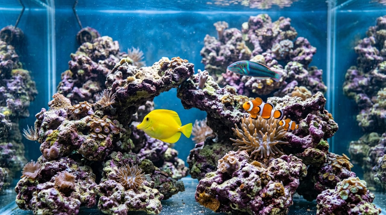 Dry Rock vs Natural Live Rock Thorough Comparison | Decision Criteria and Curing Procedures for Saltwater Tank Filtration Base