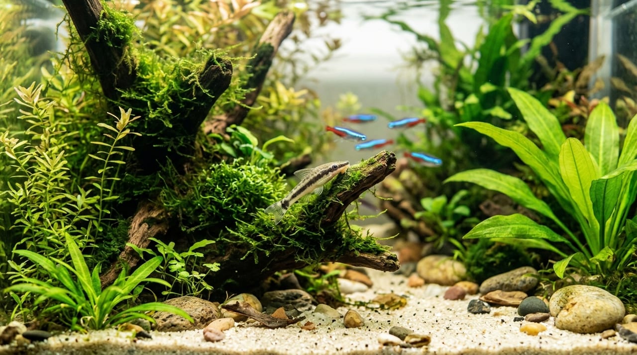 Complete Otocinculus Care Guide | Water Quality Management, Tank Mates, and Breeding for Small Algae-Eating Catfish