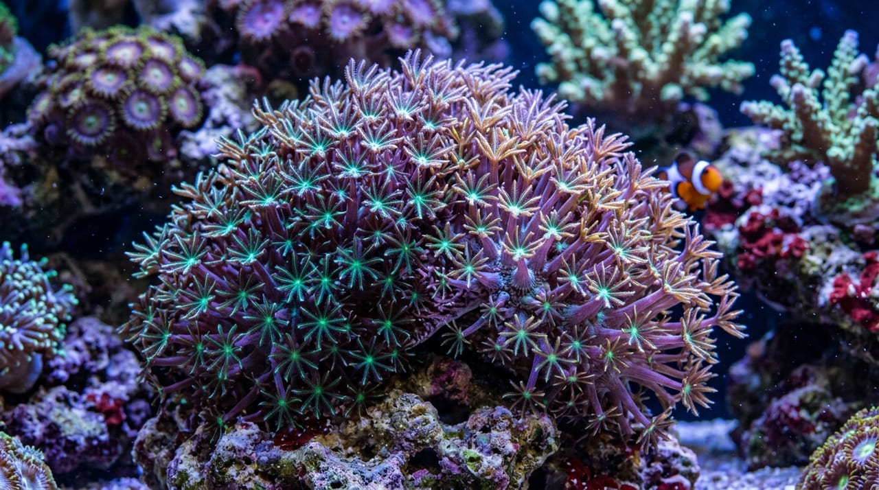 Star Polyp (Cladiella) Husbandry and Breeding Guide | Feeding, Propagation, and Precautions for Fast-Growing Beginner-Friendly Corals