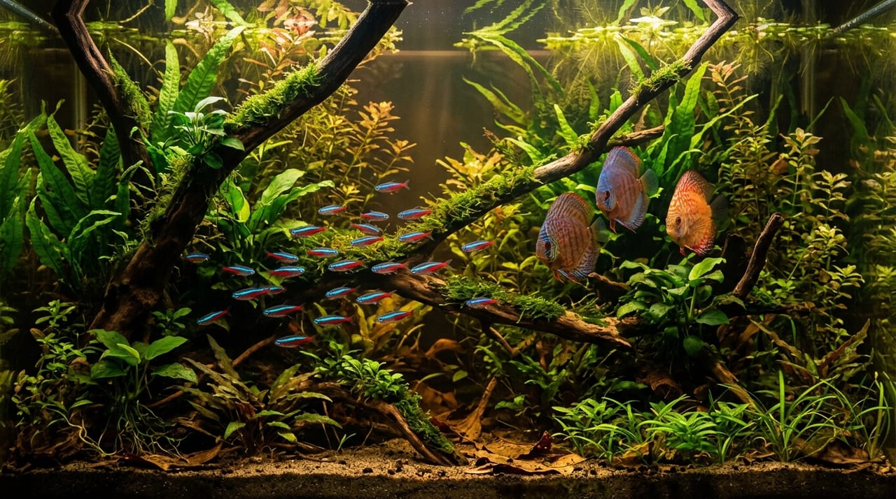 Complete Guide to Blackwater Environments and pH Management for Tropical Fish | How to Recreate South American Amazon Acidic Water