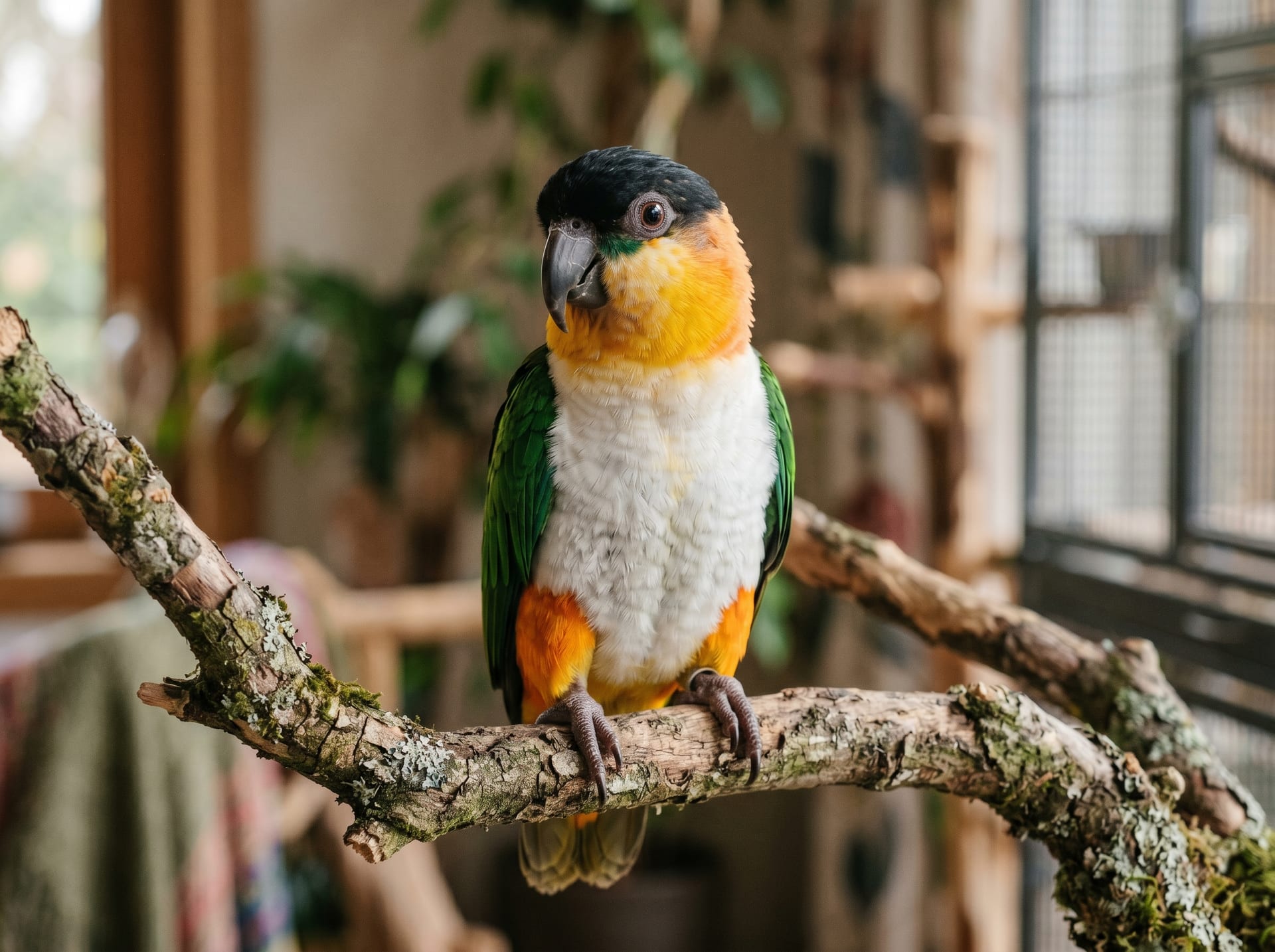 Black-headed Caique