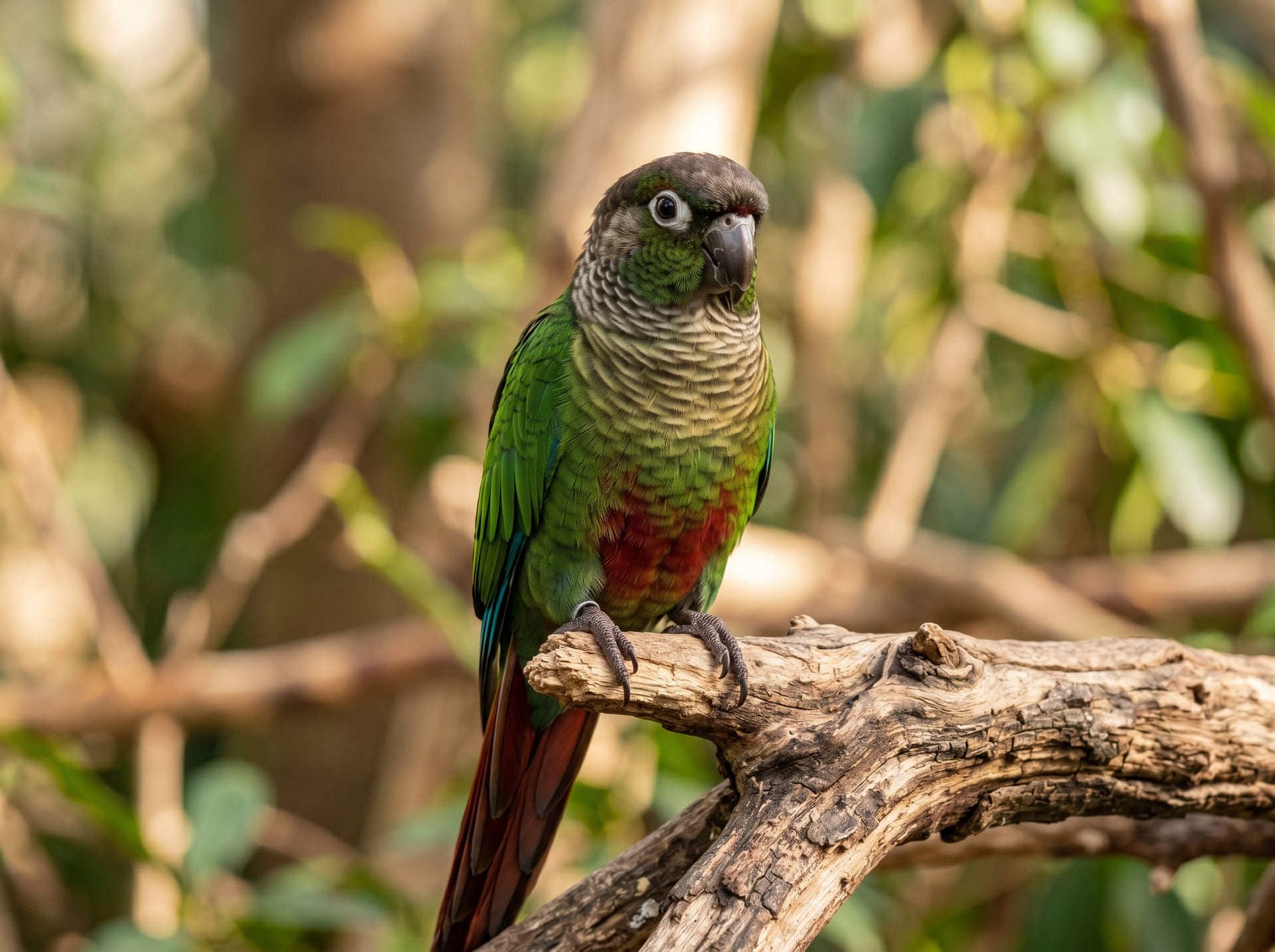 ウロコメキシコインコ