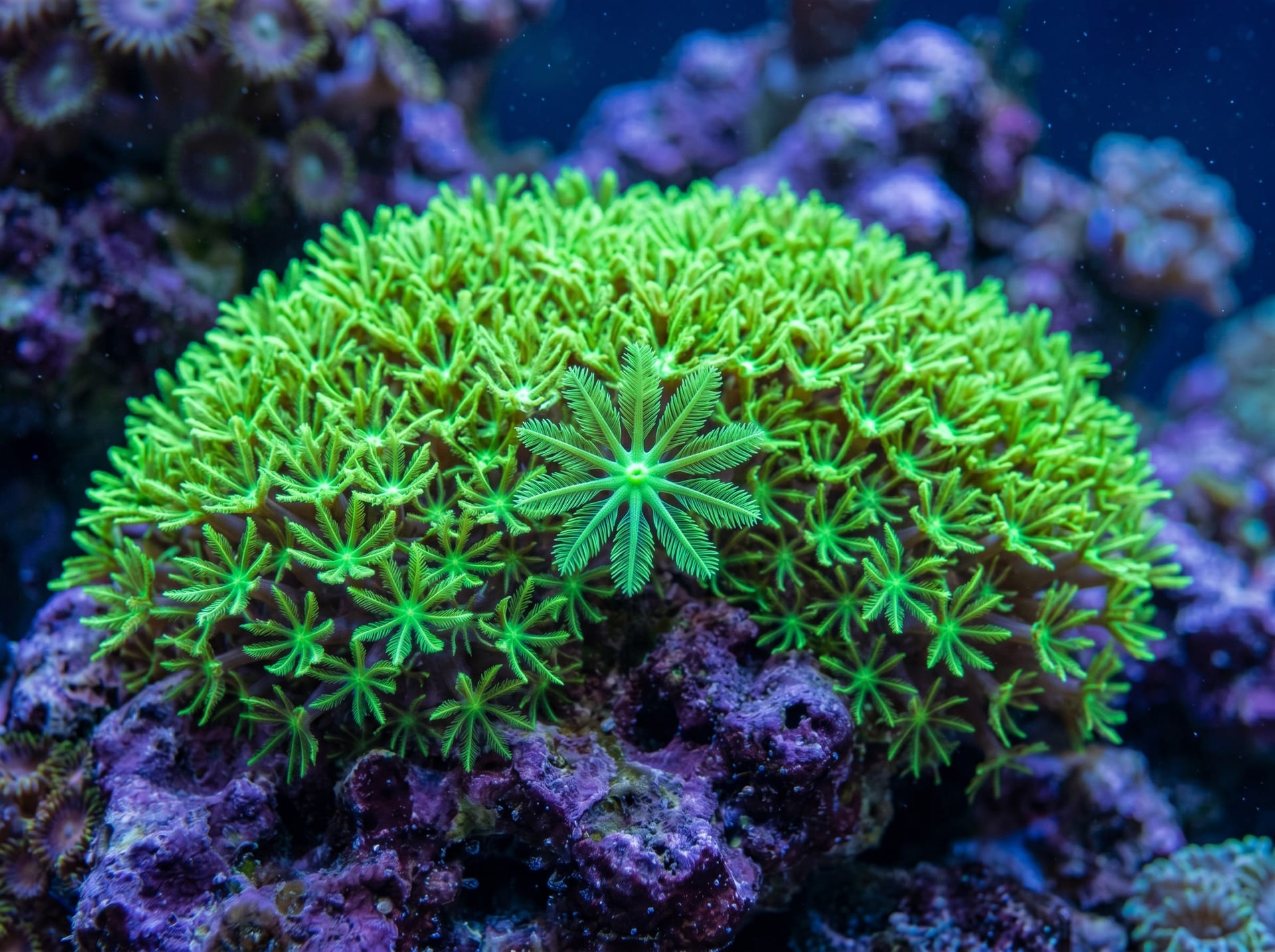 Briareum (Green Star Polyp Relative)