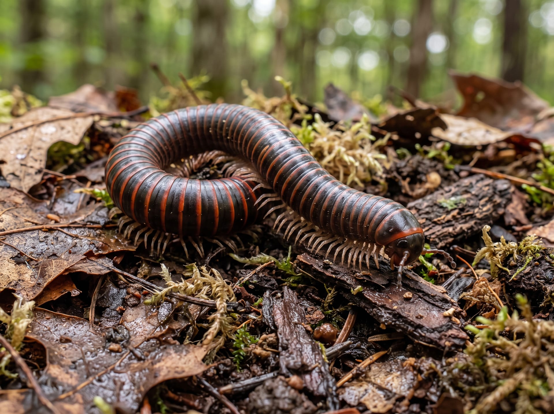 American Giant Millipede