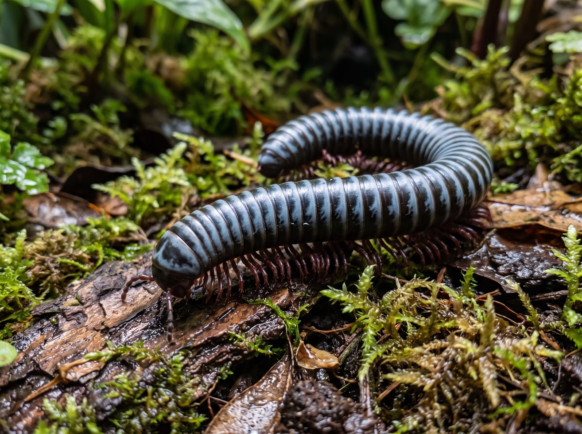 Blue Cloud Millipede