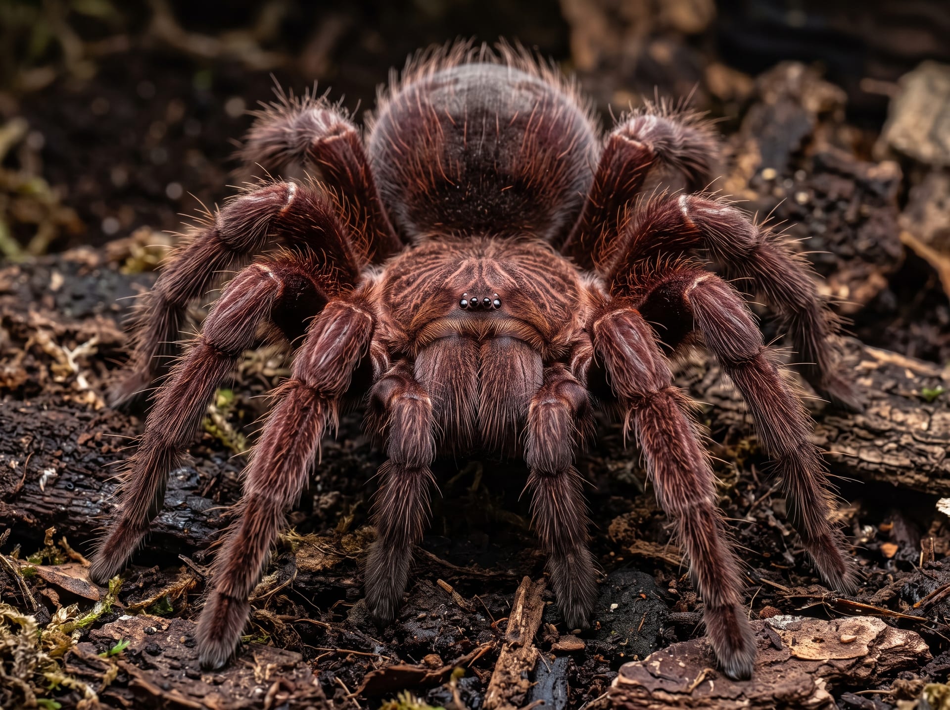 Burgundy Goliath Birdeater