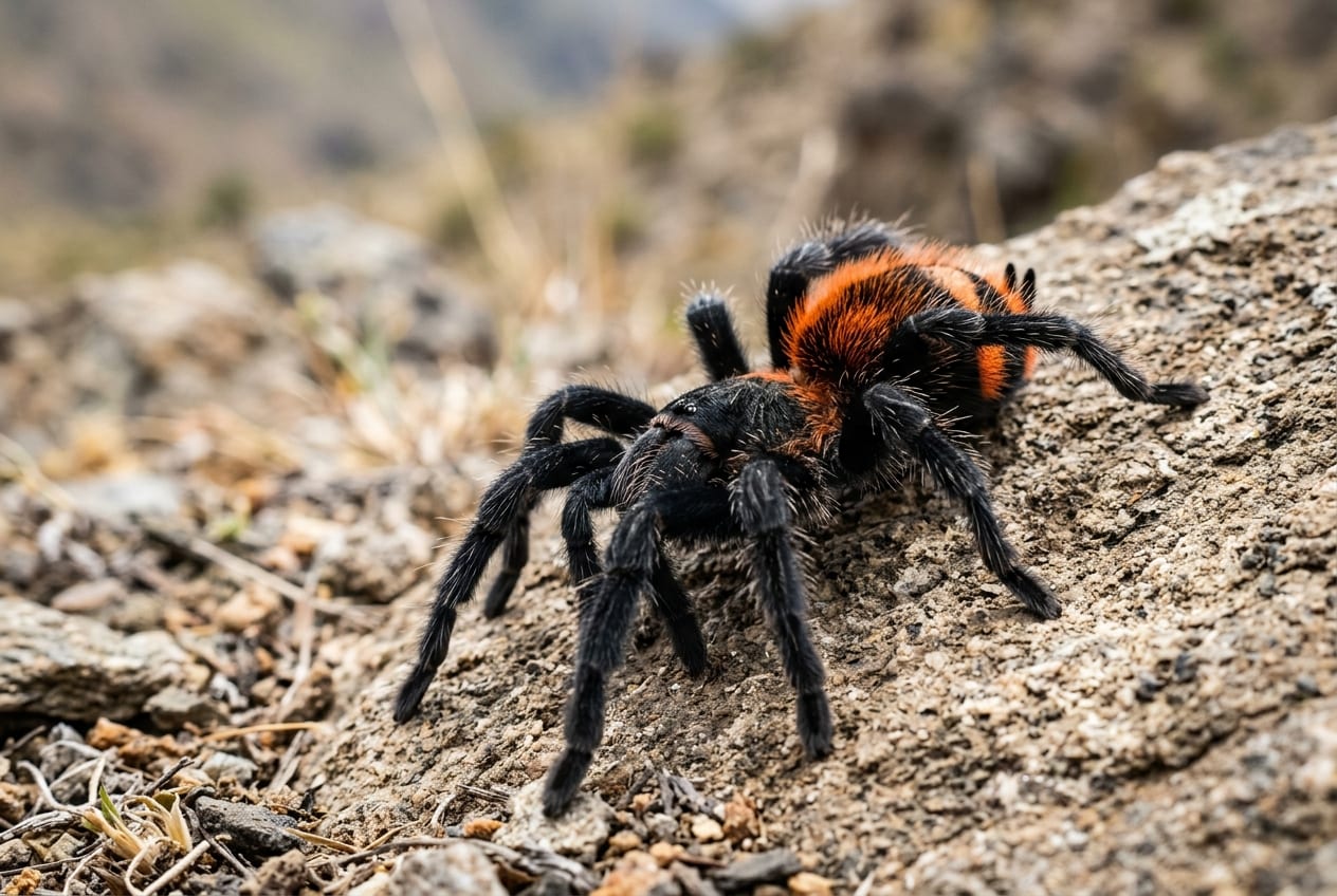 Chilean Flame Dwarf Tarantula