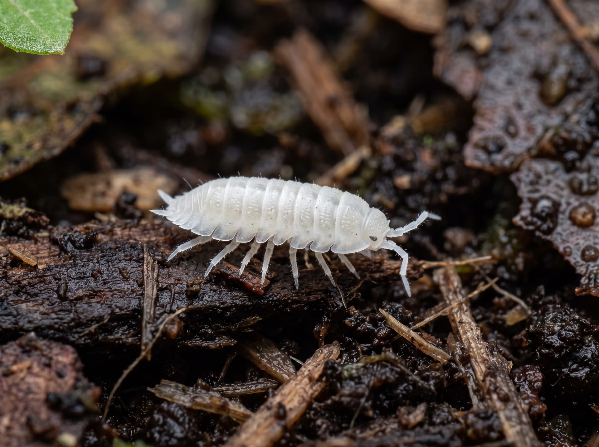 Dwarf White Isopod