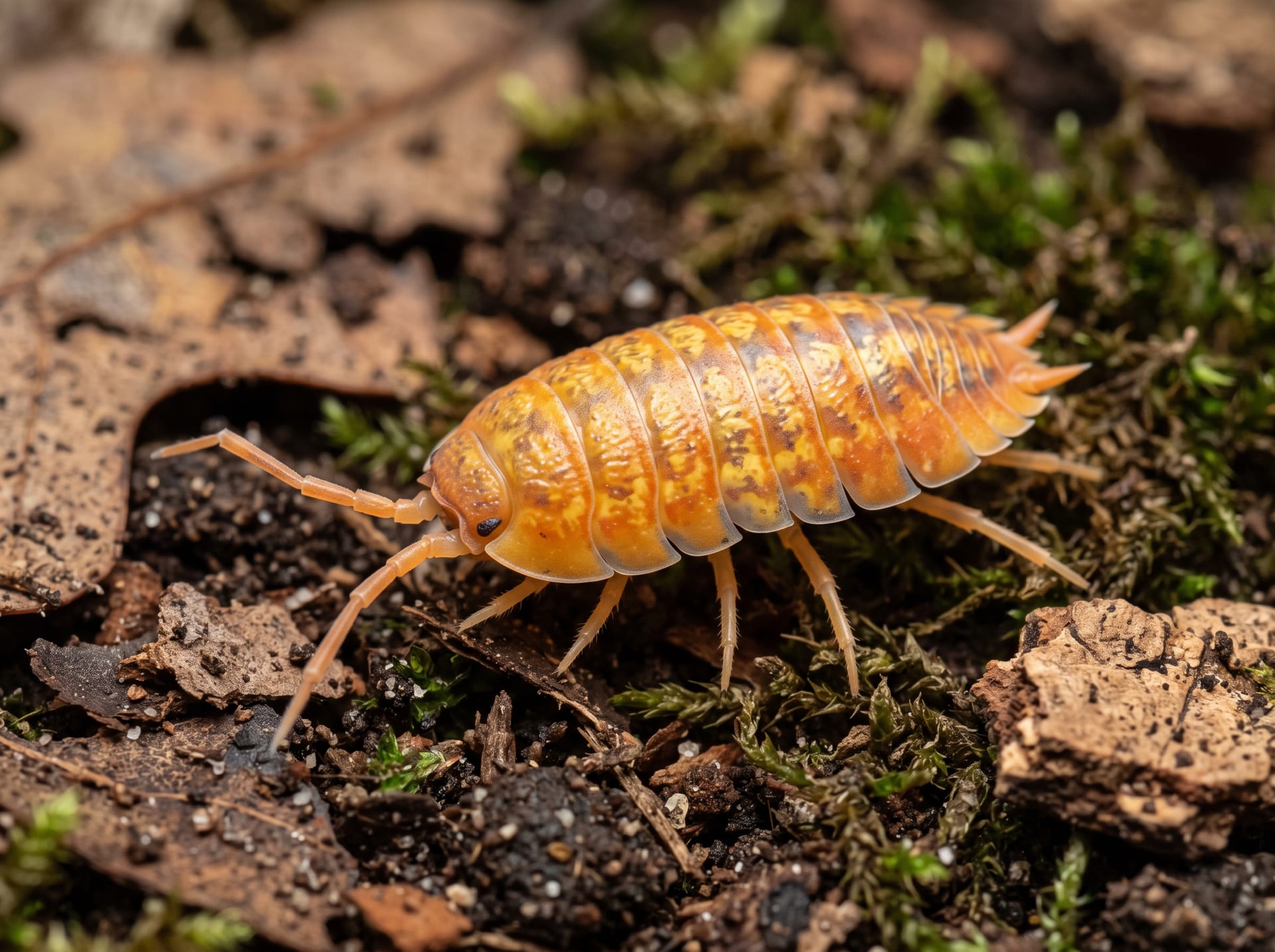Spanish Orange Isopod