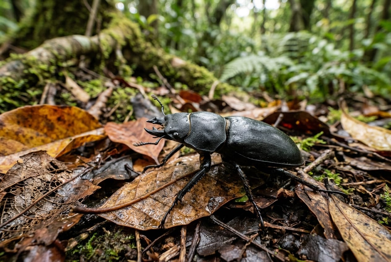 Amami Round-winged Stag Beetle
