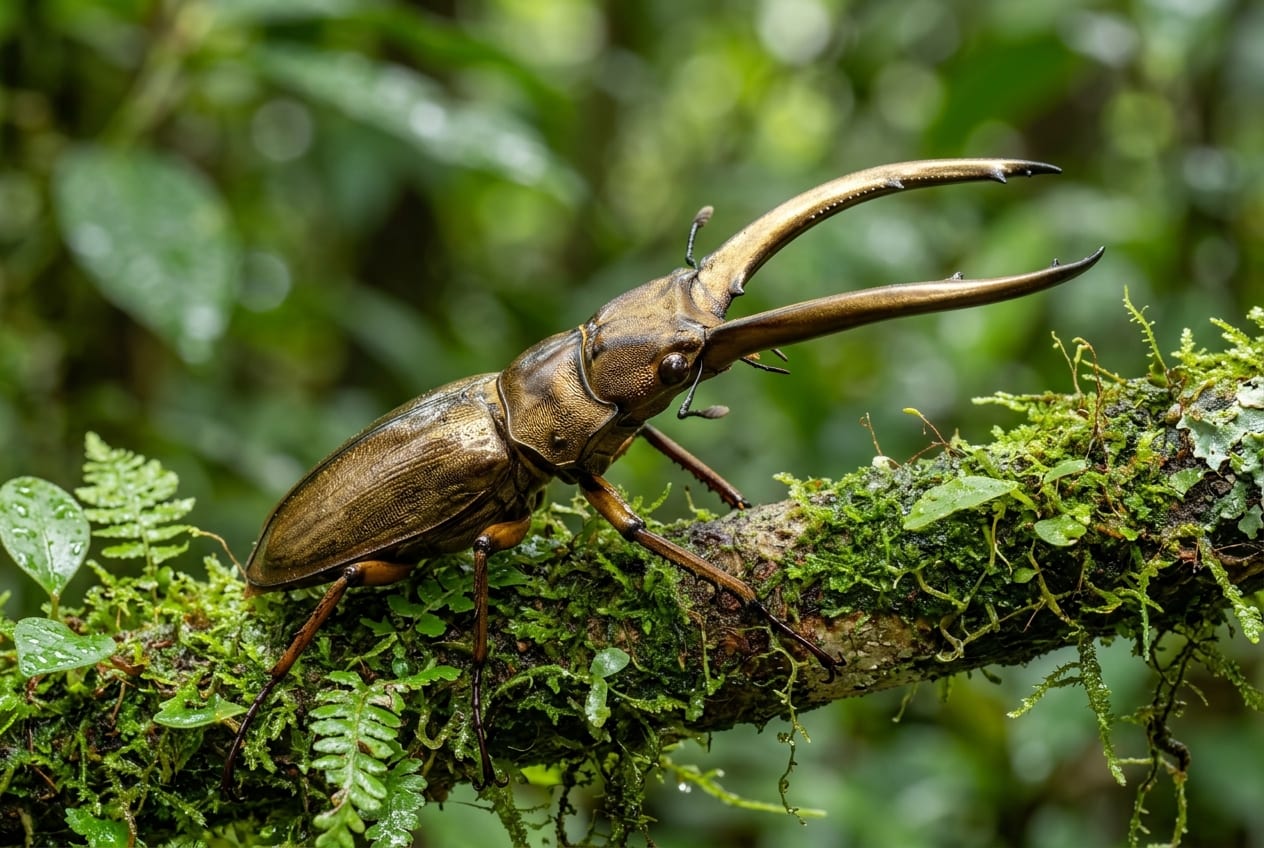 楚氏長角鍬形蟲 (Cyclommatus chewi)