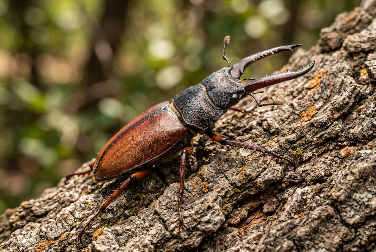 Natal Saw Stag Beetle
