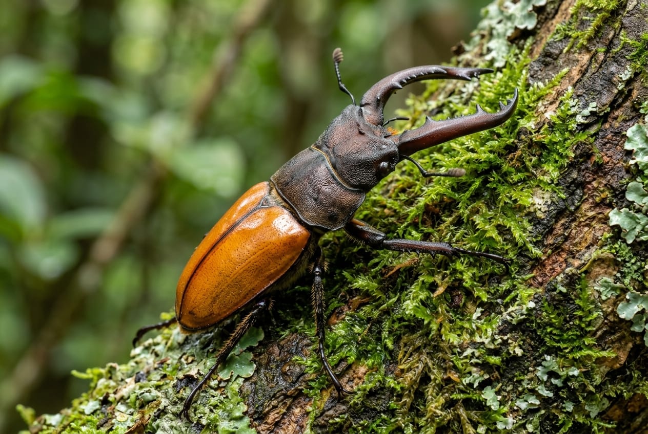 Okinoerabu Saw Stag Beetle