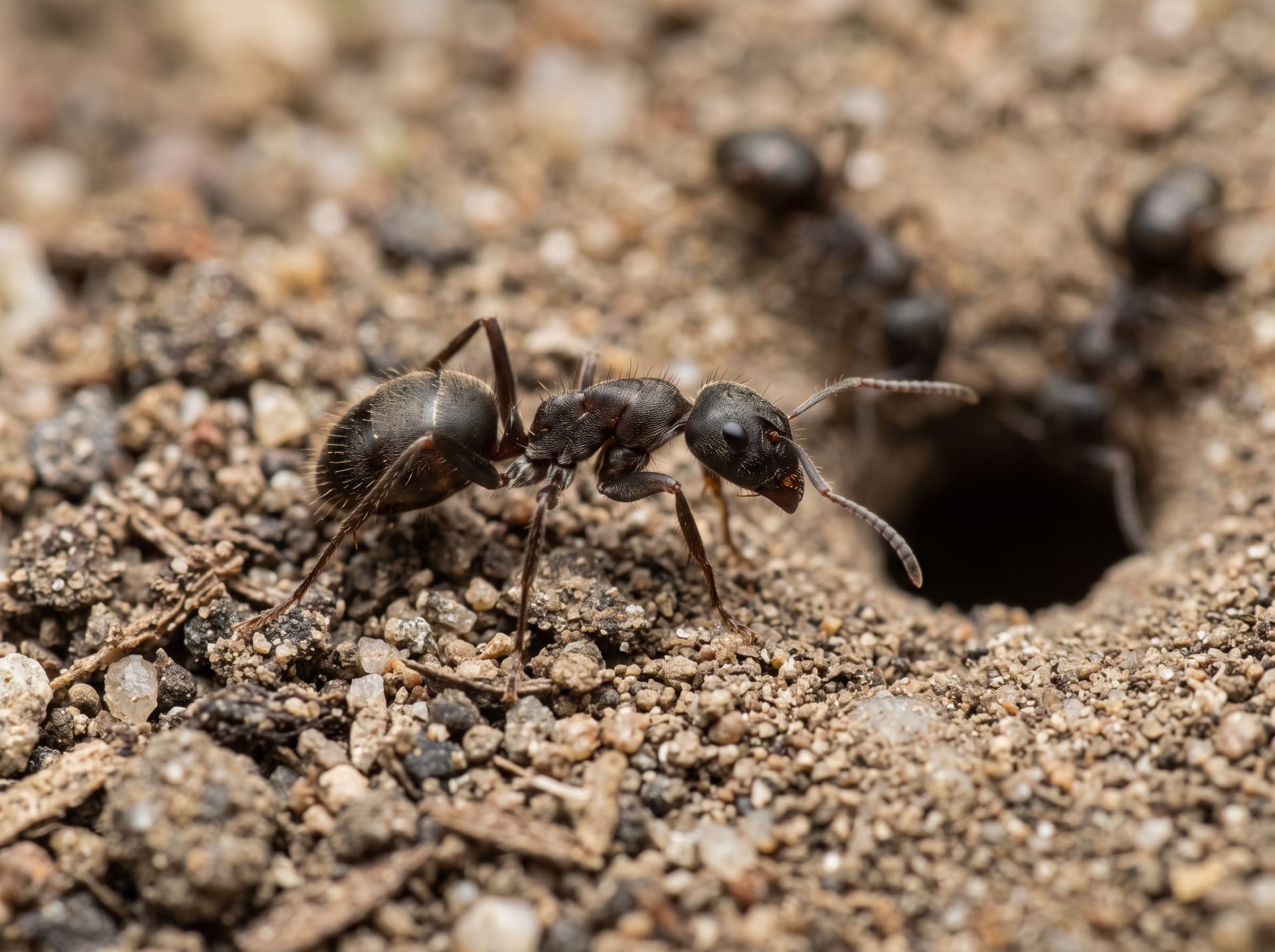 飛褐蟻（Lasius japonicus）