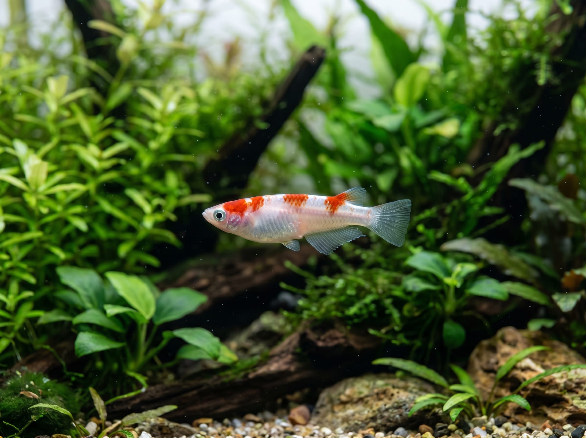 Kohaku (Amber) Medaka