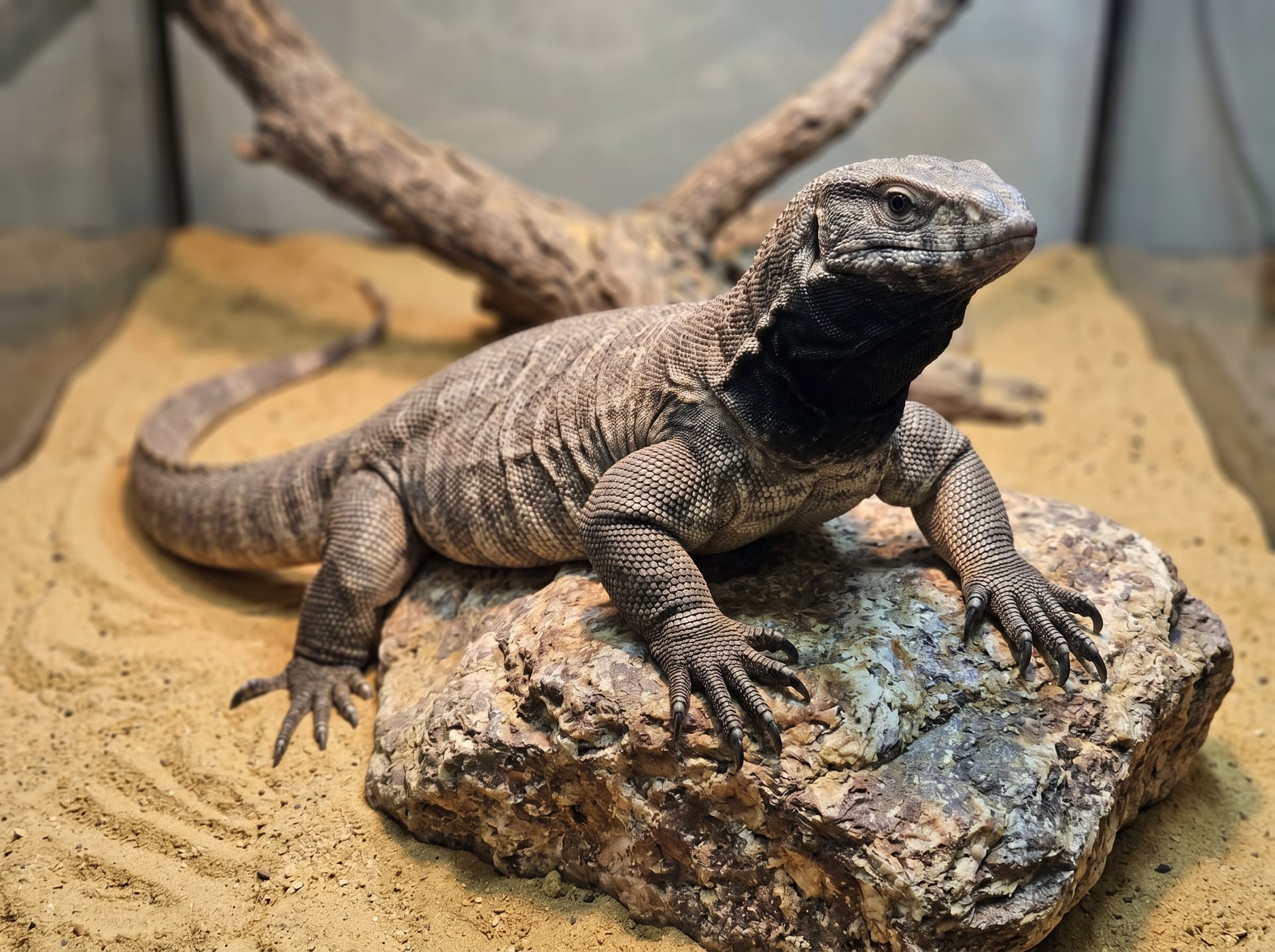 Black Throat Monitor