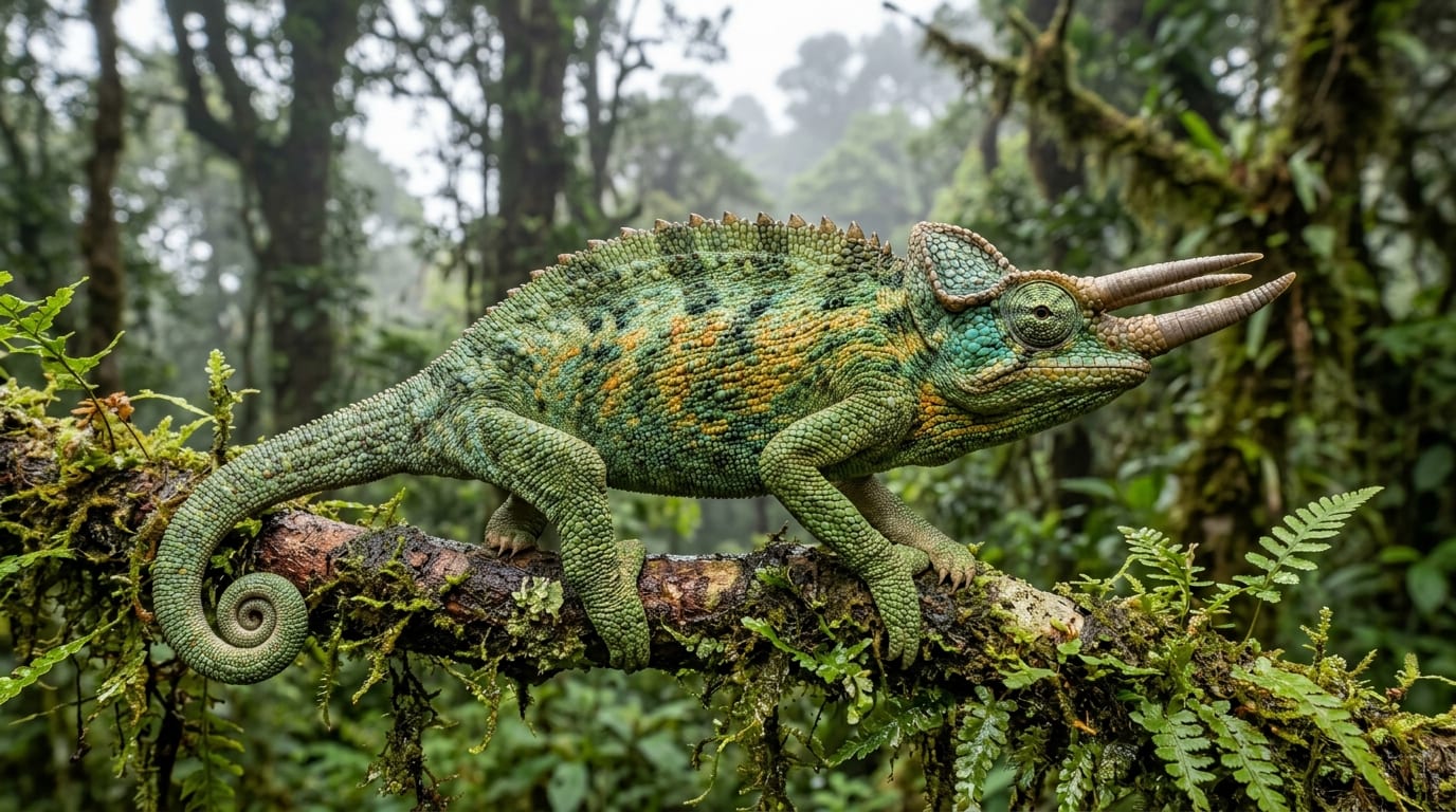 Four-Horned Chameleon