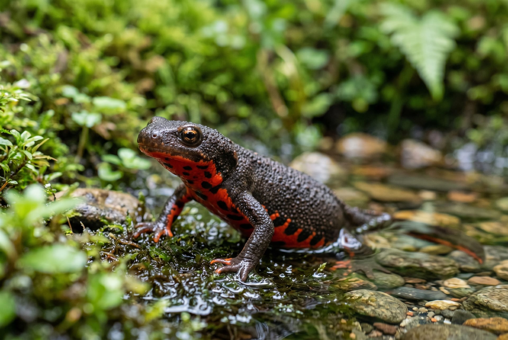 Japanese Fire-Bellied Newt