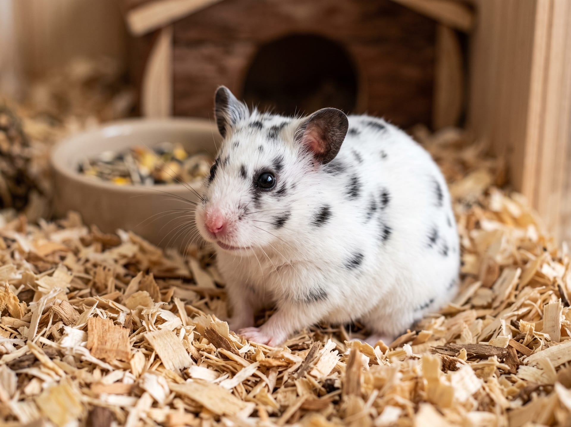 Dalmatian Golden Hamster