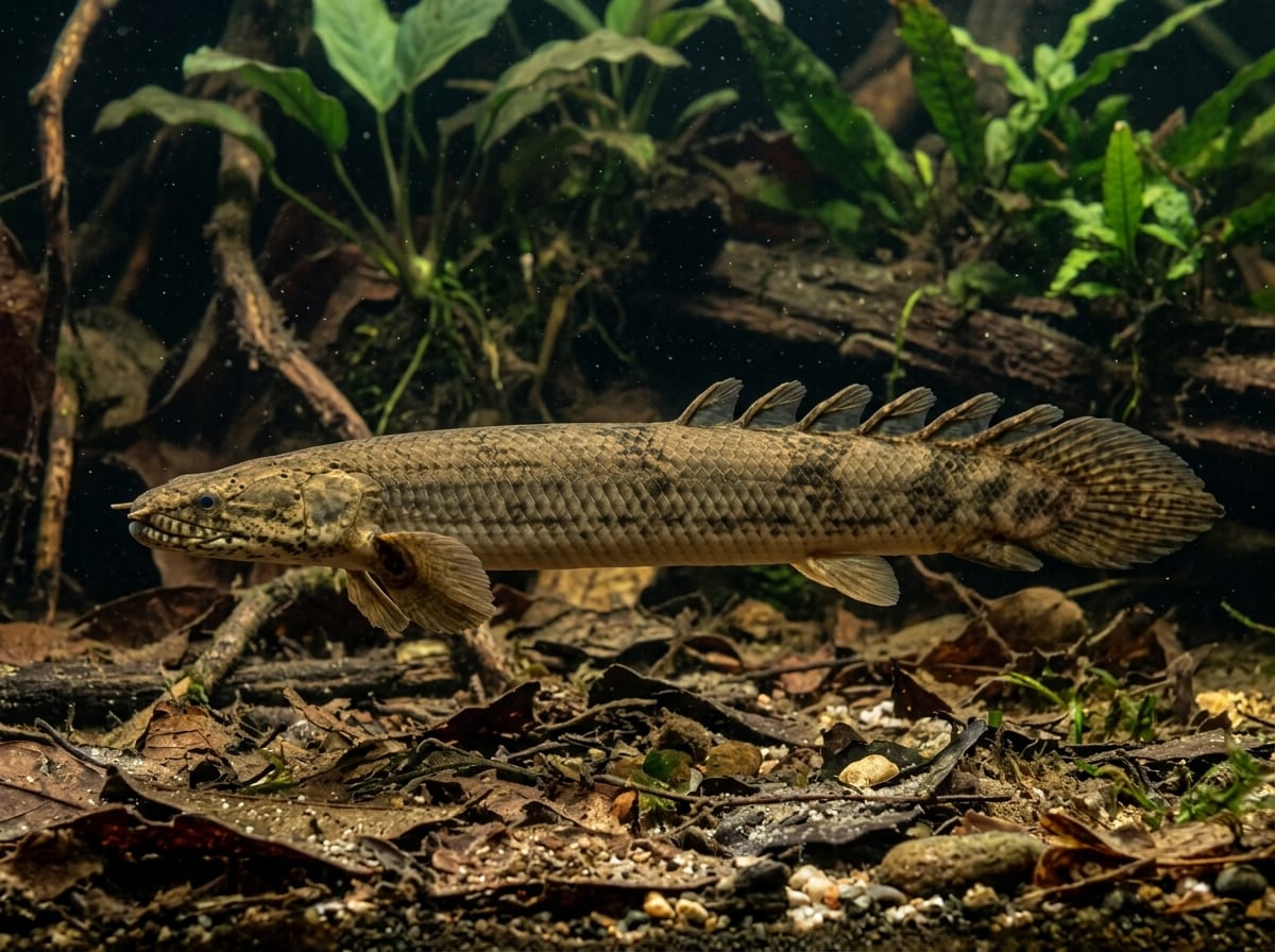 莫凯勒姆贝贝多鳍鱼（Polypterus mokelembembe）
