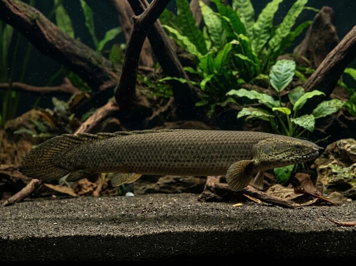 后鳍多鳍鱼（Polypterus retropinnis）